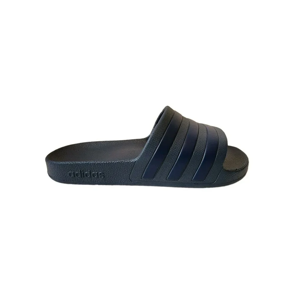 Adidas Adilette Aqua Slip On Sandals Slides Dark Blue Summer IF0895 Mens Size 7